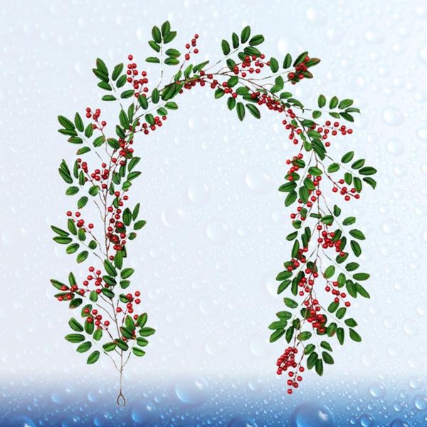 decorative flowers & wreaths 1pc christmas rattan ornament imitation hanging vine artificial red berries green olive leaves cane decor for h
decorative flowers & wreaths 1pc christmas rattan ornament imitation hanging vine artificial red berries green olive leaves cane decor for h