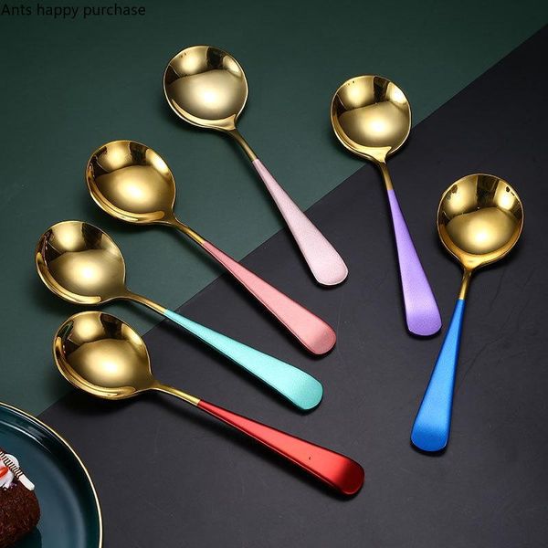 stainless steel spoon ice cream dessert coffee spoons metal mixing home kitchen supplies decoration tableware
stainless steel spoon ice cream dessert coffee spoons metal mixing home kitchen supplies decoration tableware