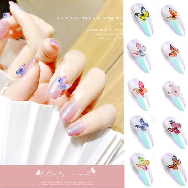 nail art decorations 10pcs 3d butterfly design jewelry resin mini decoration combination manicure accessories, Silver;gold
nail art decorations 10pcs 3d butterfly design jewelry resin mini decoration combination manicure accessories, Silver;gold