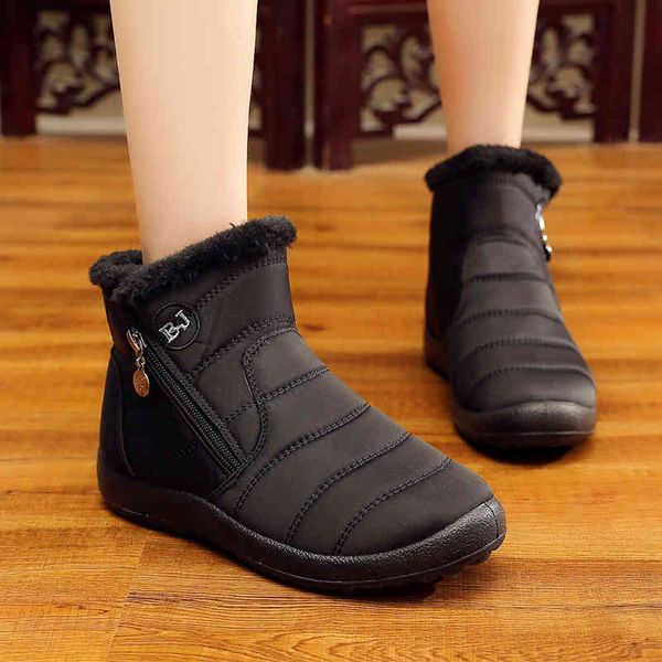boots plus size 35-43 snow women keep warm round toe zipper shoes fashion casual cozy winter nr6c, Black
boots plus size 35-43 snow women keep warm round toe zipper shoes fashion casual cozy winter nr6c, Black