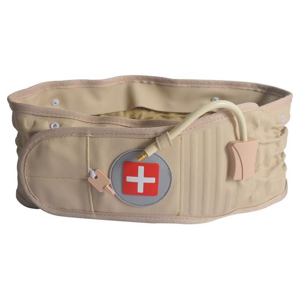 lumbar waist air traction decompression back belt brace spinal relief backach pain release massager support, Black;gray
lumbar waist air traction decompression back belt brace spinal relief backach pain release massager support, Black;gray