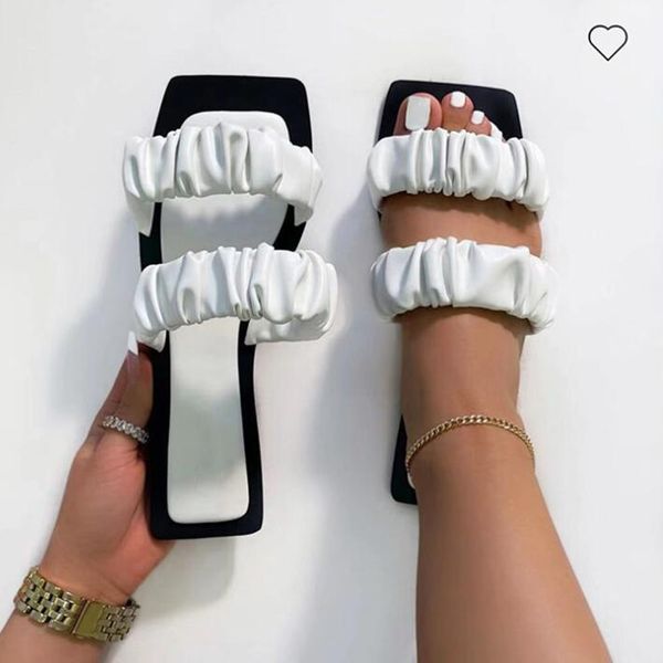 slippers 2021 summer women double-layer leather flat non-slip casual outdoor beach sandals durable at home flip flop, Black
slippers 2021 summer women double-layer leather flat non-slip casual outdoor beach sandals durable at home flip flop, Black