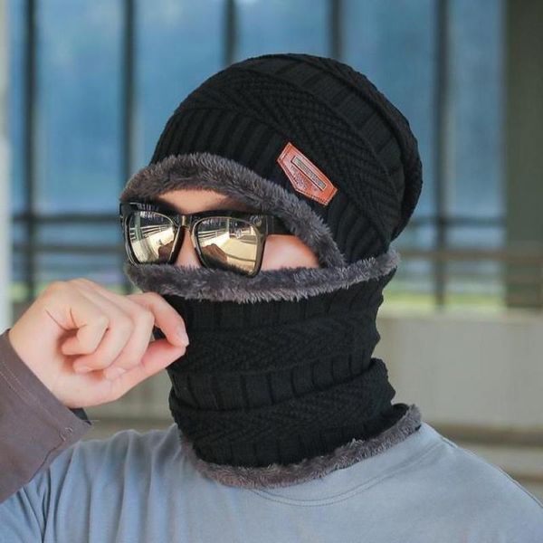 cycling caps & masks winter beanie hat for men knitted cap women thick wool neck scarf balaclava mask bonnet hats gorras, Black
cycling caps & masks winter beanie hat for men knitted cap women thick wool neck scarf balaclava mask bonnet hats gorras, Black