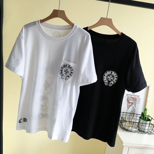 luxury design clothes european and american original fashion brand ch croxin horseshoe sanskrit print short sleeve women's tshirt men&#, White
luxury design clothes european and american original fashion brand ch croxin horseshoe sanskrit print short sleeve women's tshirt men&#, White