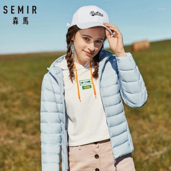 women's down & parkas semir 2021 basic winter jackets female women plus velvet lamb hooded coats jacket womens outwear, Black
women's down & parkas semir 2021 basic winter jackets female women plus velvet lamb hooded coats jacket womens outwear, Black