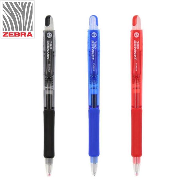 gel pens 6 pcs/lot zebra jjz68 janmee 0.5mm 3 color ink writing office supplies stationery
gel pens 6 pcs/lot zebra jjz68 janmee 0.5mm 3 color ink writing office supplies stationery
