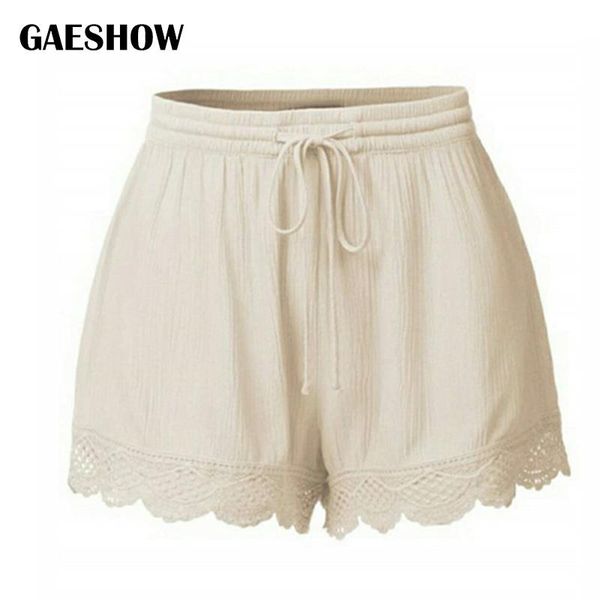 women's shorts gaeshow summer casual women solid loose drawstring short mujer ladies street beach wear pants plus size s-5xl, White;black
women's shorts gaeshow summer casual women solid loose drawstring short mujer ladies street beach wear pants plus size s-5xl, White;black