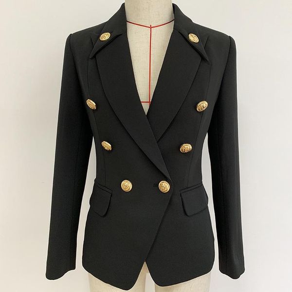 women's suits & blazers jacket designer blazer gold buttons double breasted office lady outerwear female suit mujer plus size, White;black
women's suits & blazers jacket designer blazer gold buttons double breasted office lady outerwear female suit mujer plus size, White;black