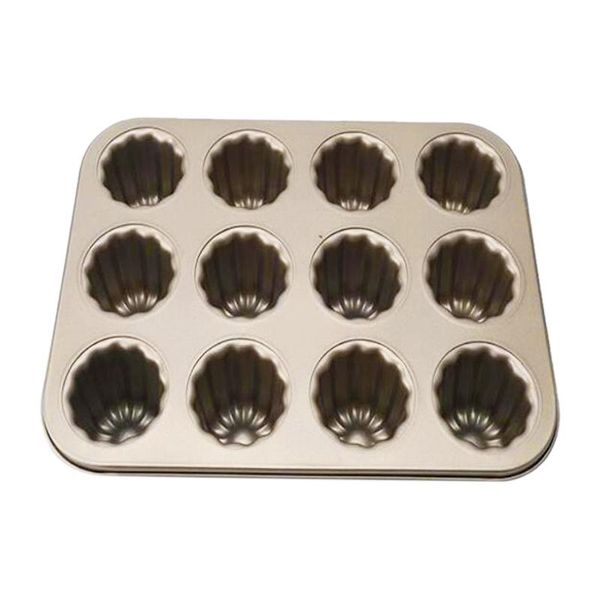 baking & pastry tools canele mold cake pan, 12-cavity non-stick cannele muffin bakeware cupcake pan for oven baking(champagne gold)
baking & pastry tools canele mold cake pan, 12-cavity non-stick cannele muffin bakeware cupcake pan for oven baking(champagne gold)