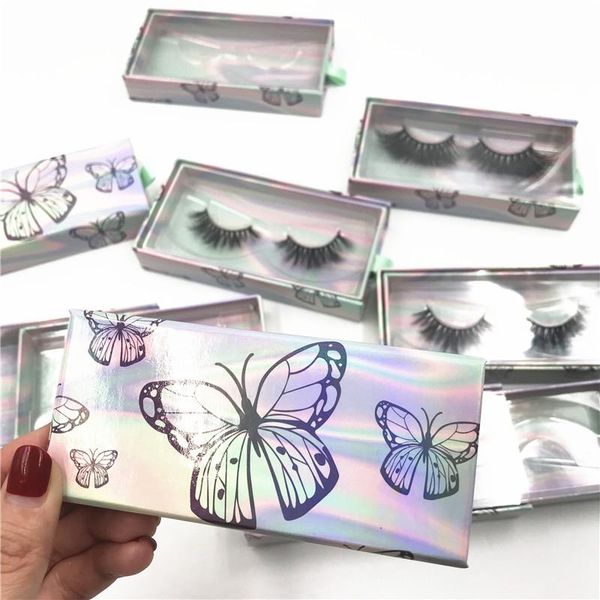 false eyelashes 20/50wholesale eyelash holographic packaging box lashes butterfly boxes empty package case 8-25mm rectangle print logo
false eyelashes 20/50wholesale eyelash holographic packaging box lashes butterfly boxes empty package case 8-25mm rectangle print logo