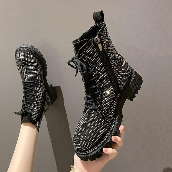 boots british style ladies autumn and winter women thick-soled motorcycle fashion trend casual, Black
boots british style ladies autumn and winter women thick-soled motorcycle fashion trend casual, Black