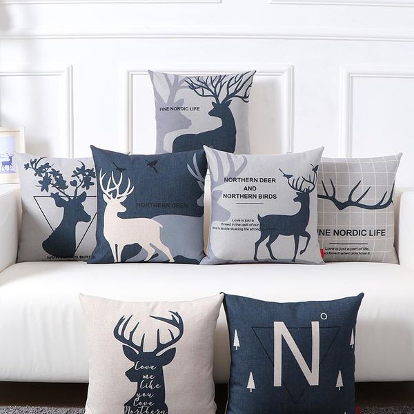 pillow 45x45cm nordic ins elk series sofa living room fashion home decoration car pad
pillow 45x45cm nordic ins elk series sofa living room fashion home decoration car pad