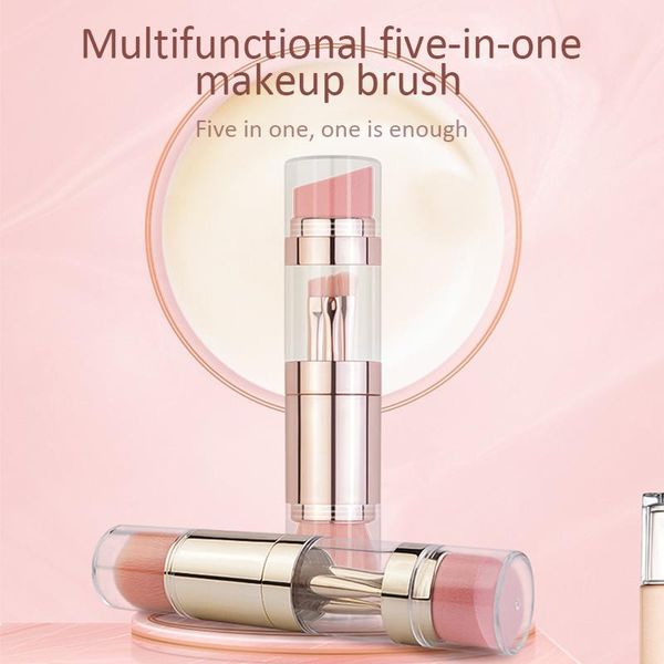 makeup brushes 5 in 1 rose/gold set multi function brush cosmetic powder foundation travel make up
makeup brushes 5 in 1 rose/gold set multi function brush cosmetic powder foundation travel make up
