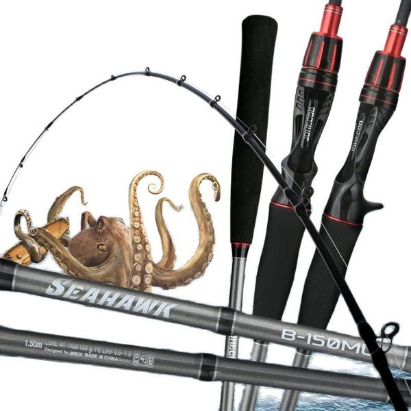 boat fishing rods cuttlefish rod super light saltwater squid sensitive pe0.6-1.5 jigging 1.5m 1.6m ml max 120g
boat fishing rods cuttlefish rod super light saltwater squid sensitive pe0.6-1.5 jigging 1.5m 1.6m ml max 120g