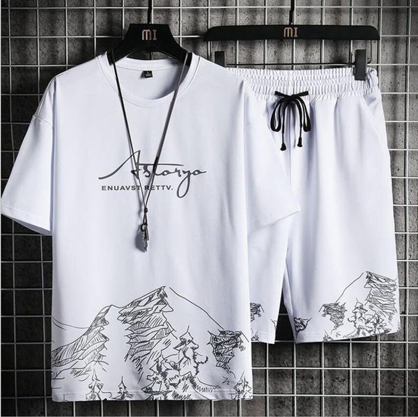 men's tracksuits t-shirt + shorts set summer breathable casual t shirt running fashion harajuku printed male sport suit 2021, Gray
men's tracksuits t-shirt + shorts set summer breathable casual t shirt running fashion harajuku printed male sport suit 2021, Gray