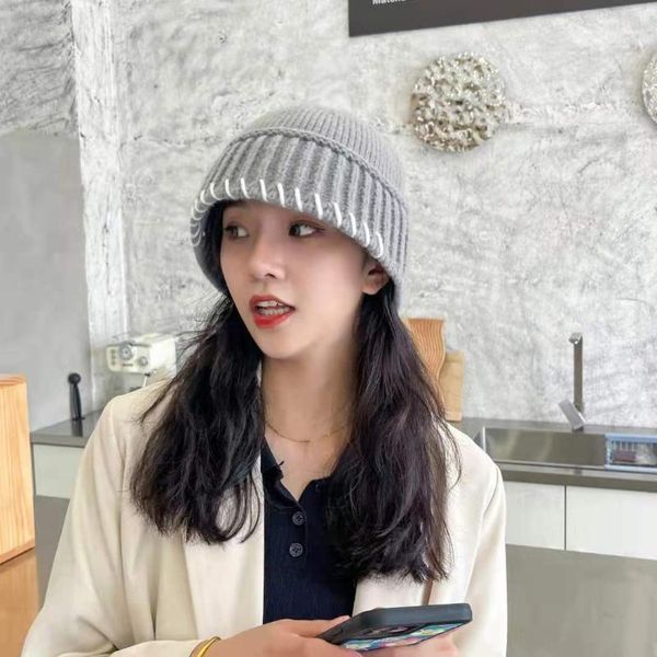 beanie/skull caps 2021 fashion winter pure color simple woven basin hat ladies thicken warm knitted beanie, Blue;gray
beanie/skull caps 2021 fashion winter pure color simple woven basin hat ladies thicken warm knitted beanie, Blue;gray