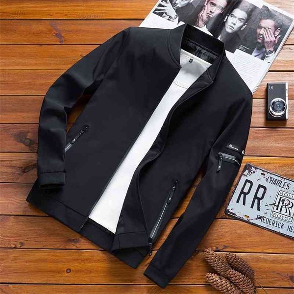 2020 new slim korean men's fashion casual baseball suit suit versatile thin men's coat, Black;brown
2020 new slim korean men's fashion casual baseball suit suit versatile thin men's coat, Black;brown