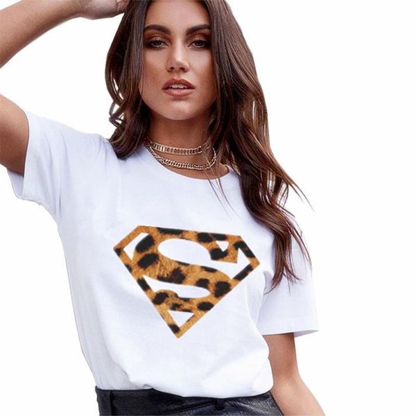 plus size summer leopard heart womens print casual white loose tee female camisas mujer
plus size summer leopard heart womens print casual white loose tee female camisas mujer