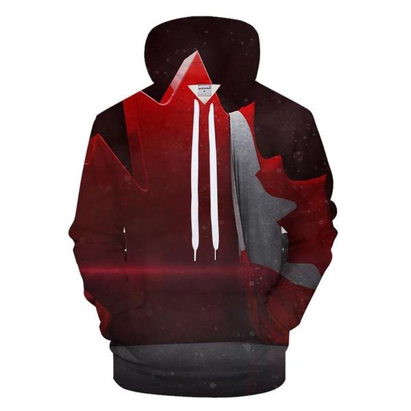 Animal joint printing maple leaf pattern men 3D printed hoodie visual impact party top punk goth round neck high quality sweater hoodie, Black
Animal joint printing maple leaf pattern men 3D printed hoodie visual impact party top punk goth round neck high quality sweater hoodie, Black