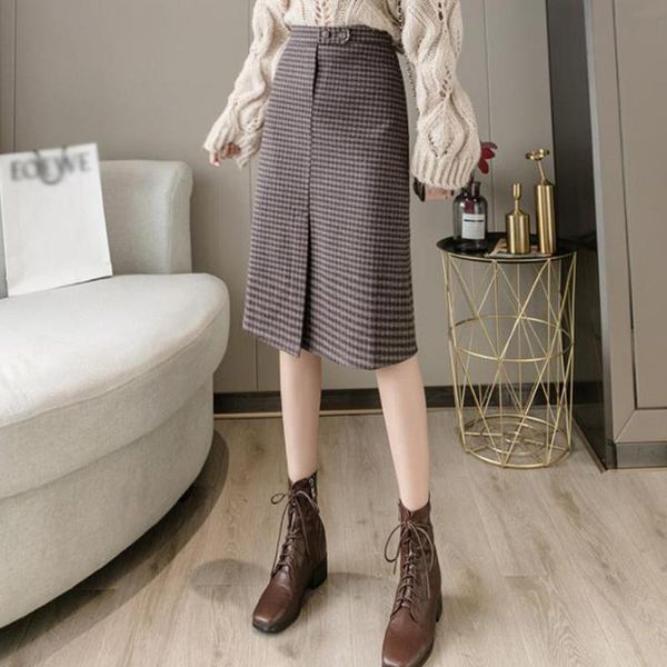 autumn winter women woolen skirts plaid midi skirt vintage elegant plus size wool a line high waist ladies office work, Black
autumn winter women woolen skirts plaid midi skirt vintage elegant plus size wool a line high waist ladies office work, Black