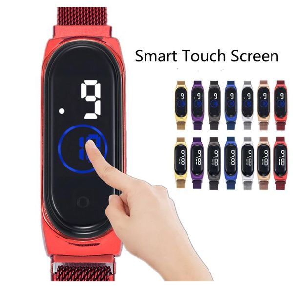 wristwatches relogio masculino fashion digital sport led women mens watches kids watch clock for men mi 3 4, Slivery;brown
wristwatches relogio masculino fashion digital sport led women mens watches kids watch clock for men mi 3 4, Slivery;brown