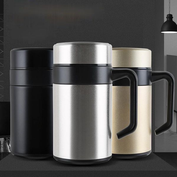 304 stainless steel vacuum flask with handle tea cup office business gift water bottles
304 stainless steel vacuum flask with handle tea cup office business gift water bottles