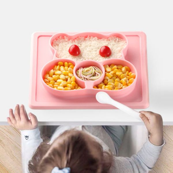 creative bear shape dinner plate children's dishes baby silicone sucker bowl baby plate tableware baby kids non-slip plate
creative bear shape dinner plate children's dishes baby silicone sucker bowl baby plate tableware baby kids non-slip plate