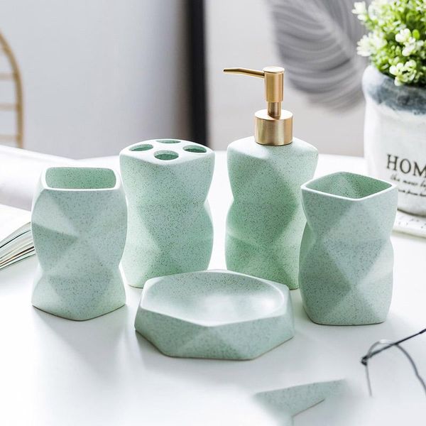 bath accessory set five-piece bathroom creative irregular tooth cup lotion bottle soap box toothbrush holder toilet accessories
bath accessory set five-piece bathroom creative irregular tooth cup lotion bottle soap box toothbrush holder toilet accessories