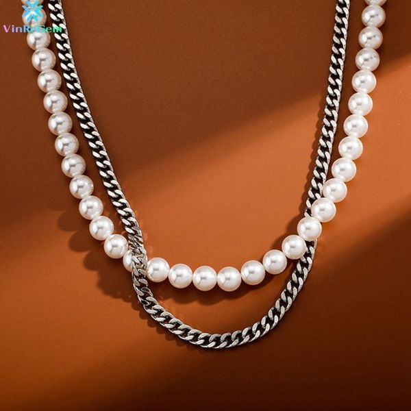 chains vinregem hip hop rock 925 sterling silver cuba pearl simple creative two layers necklace basic fine jewelry wholesale
chains vinregem hip hop rock 925 sterling silver cuba pearl simple creative two layers necklace basic fine jewelry wholesale