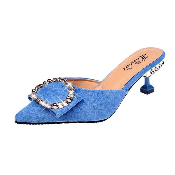women elegant slides thick high heel rhinestone pantufas de pelucia bichos adulto chaussures ete femme black slippers
women elegant slides thick high heel rhinestone pantufas de pelucia bichos adulto chaussures ete femme black slippers