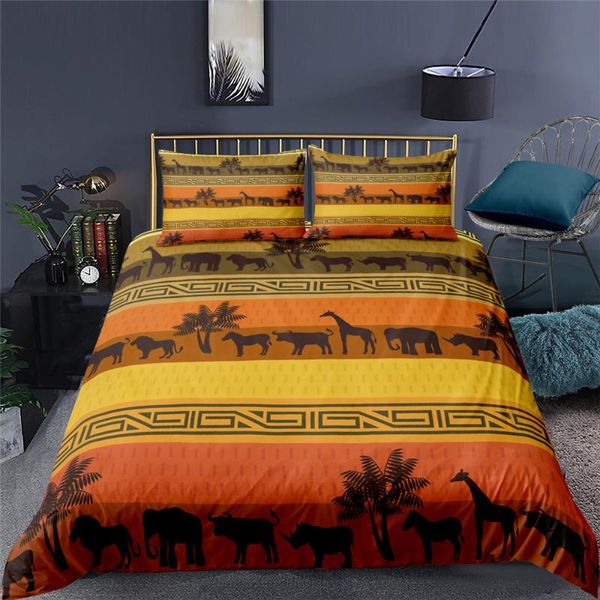bedding sets homesky retro africa animals duvet cover pillowcase 2/3pcs bed twin king size clothes home textiles
bedding sets homesky retro africa animals duvet cover pillowcase 2/3pcs bed twin king size clothes home textiles