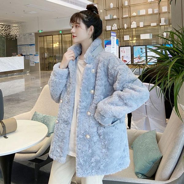 women's fur & faux women 2021 autumn winter elegant coat female warm soft fake jacket ladies plush overcoat pocket casual outwear z708, Black
women's fur & faux women 2021 autumn winter elegant coat female warm soft fake jacket ladies plush overcoat pocket casual outwear z708, Black