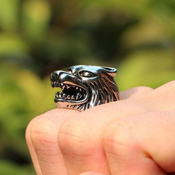 cluster rings tibetan silver wolf head for men rock punk cool biker jewelry classic design animal, Golden;silver
cluster rings tibetan silver wolf head for men rock punk cool biker jewelry classic design animal, Golden;silver