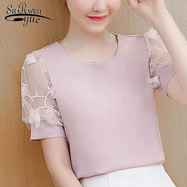 fashion womens and blouses women chiffon blouse shirt short sleeve summer clothing shirts blusas 0480 60 women's &, White
fashion womens and blouses women chiffon blouse shirt short sleeve summer clothing shirts blusas 0480 60 women's &, White