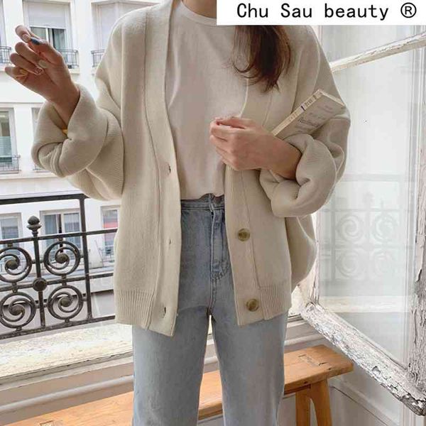 women's sweaters autumn winter fashion v-neck buttons knitted cardigans female fall loose korean lady knitwears sweater ysnw, White;black
women's sweaters autumn winter fashion v-neck buttons knitted cardigans female fall loose korean lady knitwears sweater ysnw, White;black