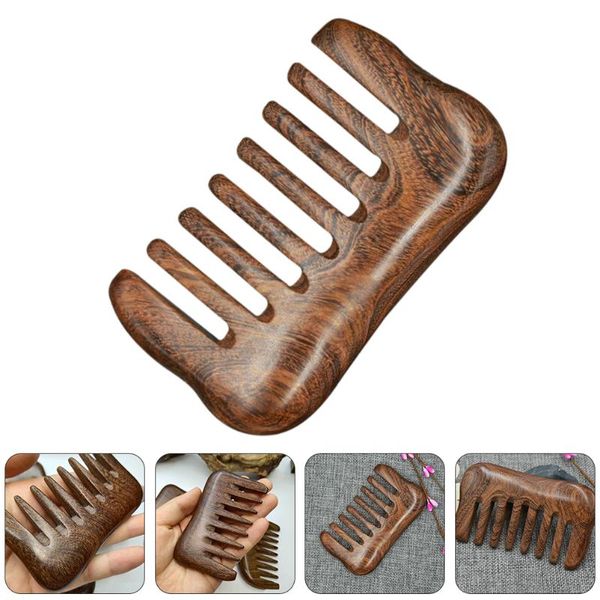 hair brushes practical comb scrapping plate relief tool, Silver