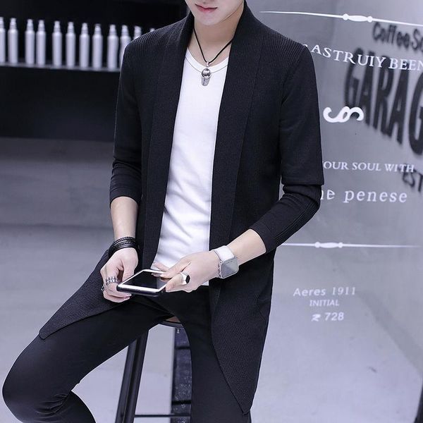 men's sweaters 2021 fall style cardigan sweater thin jacket korean casual knitwear pure color long recommend, White;black
men's sweaters 2021 fall style cardigan sweater thin jacket korean casual knitwear pure color long recommend, White;black