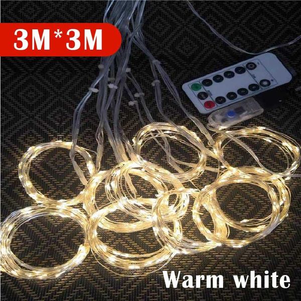 strings 3m led curtain fairy lights remote control usb string christmas decoration for home bedroom wedding party
strings 3m led curtain fairy lights remote control usb string christmas decoration for home bedroom wedding party