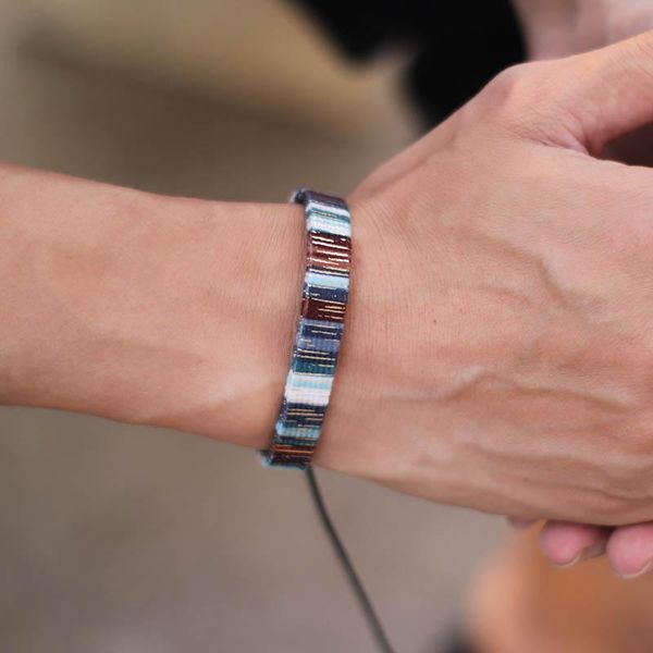 charm bracelets handmade fabric ethnic bracelet boho mixcolor rope braclet for women men bohemian armband jewelry, Golden;silver
charm bracelets handmade fabric ethnic bracelet boho mixcolor rope braclet for women men bohemian armband jewelry, Golden;silver