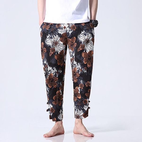 men's pants trousers 2021 autumn style fashion ethnic wind printed nine-cent large streetwear joggers tactical pant, Black
men's pants trousers 2021 autumn style fashion ethnic wind printed nine-cent large streetwear joggers tactical pant, Black