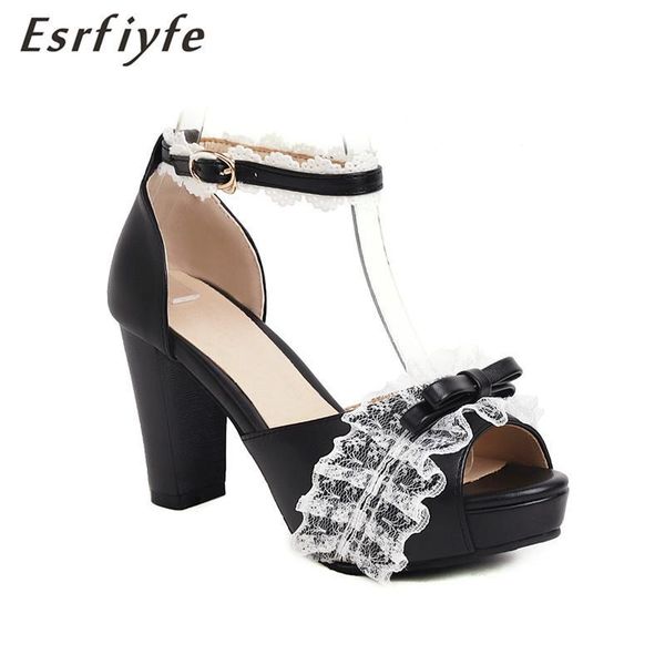 dress shoes esrfiyfe 2021 fashion women sandals high heel platform party peep toe sweet lolita large size 17, Black
dress shoes esrfiyfe 2021 fashion women sandals high heel platform party peep toe sweet lolita large size 17, Black