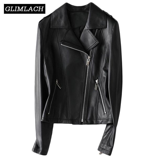 women's leather & faux sheepskin motorcycle biker jacket women lapel zipper genuine short coat ladies streetwear black outwear clothes
women's leather & faux sheepskin motorcycle biker jacket women lapel zipper genuine short coat ladies streetwear black outwear clothes