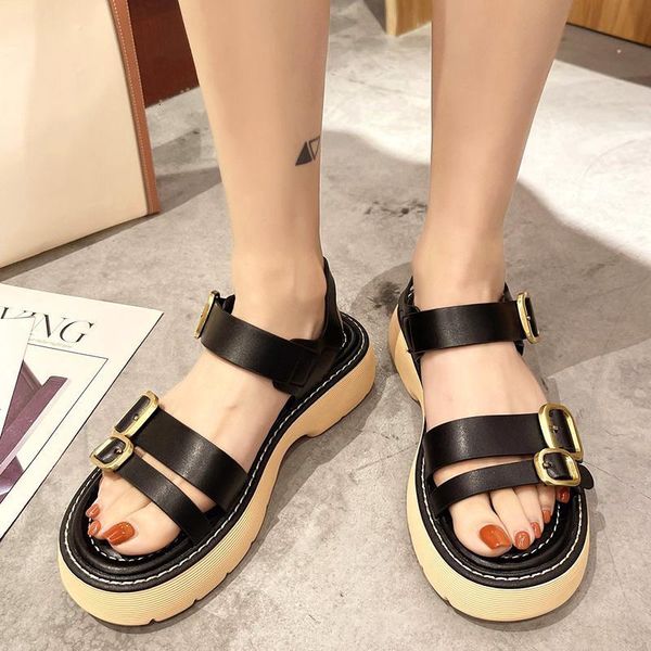 sandals rimocy fashion buckle platform women summer pu leather ankle strap casual sandalias mujer comfort outdoor beach shoes w75j, Black
sandals rimocy fashion buckle platform women summer pu leather ankle strap casual sandalias mujer comfort outdoor beach shoes w75j, Black
