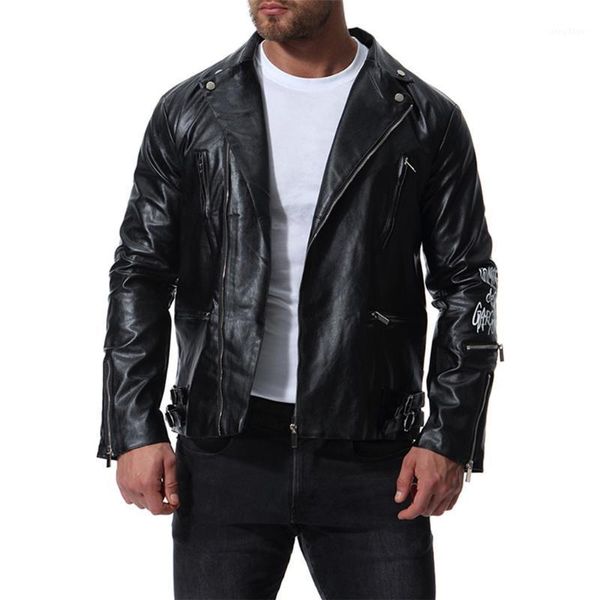 men's jackets autumn and winter casual solid color long-sleeved slim leather stitching jacket gorotex#p2, Black;brown
men's jackets autumn and winter casual solid color long-sleeved slim leather stitching jacket gorotex#p2, Black;brown
