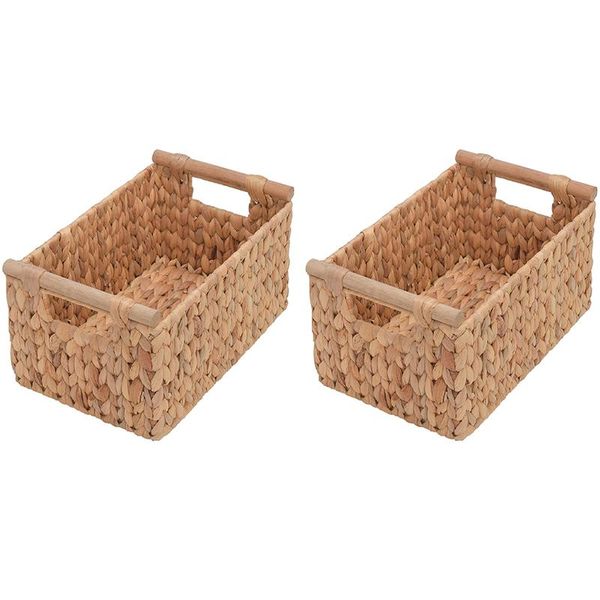 storage baskets hand-woven jumbo with wooden handles, water hyacinth wicker for organizing, 2-pack
storage baskets hand-woven jumbo with wooden handles, water hyacinth wicker for organizing, 2-pack
