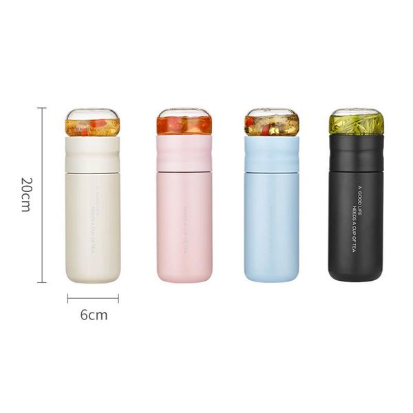 water bottles insulated cup with filter stainless steel tea bottle glass infuser separates and 300ml ki
water bottles insulated cup with filter stainless steel tea bottle glass infuser separates and 300ml ki
