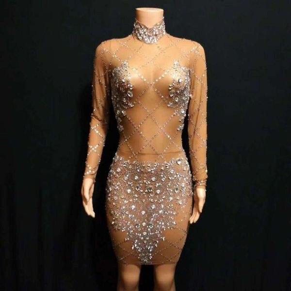casual dresses sparkling rhinestone party see through dress women perspective evening club crystal latin dance bodycon stage outfit, Black;gray
casual dresses sparkling rhinestone party see through dress women perspective evening club crystal latin dance bodycon stage outfit, Black;gray