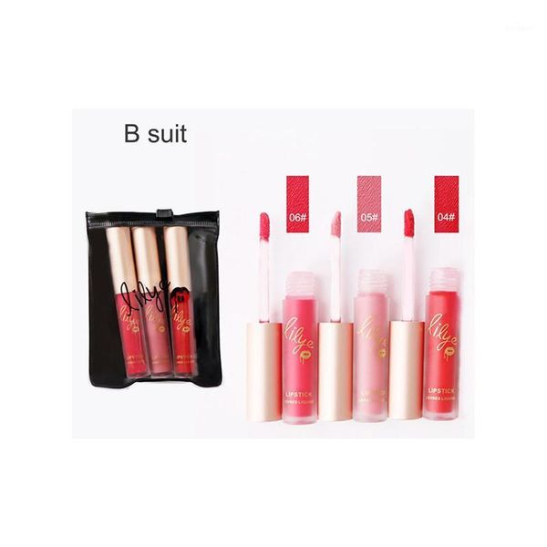 pcs/kits lipstick liquid matte set lip gloss long lasting malipgloss easy to wear smooth tint makeup1
pcs/kits lipstick liquid matte set lip gloss long lasting malipgloss easy to wear smooth tint makeup1