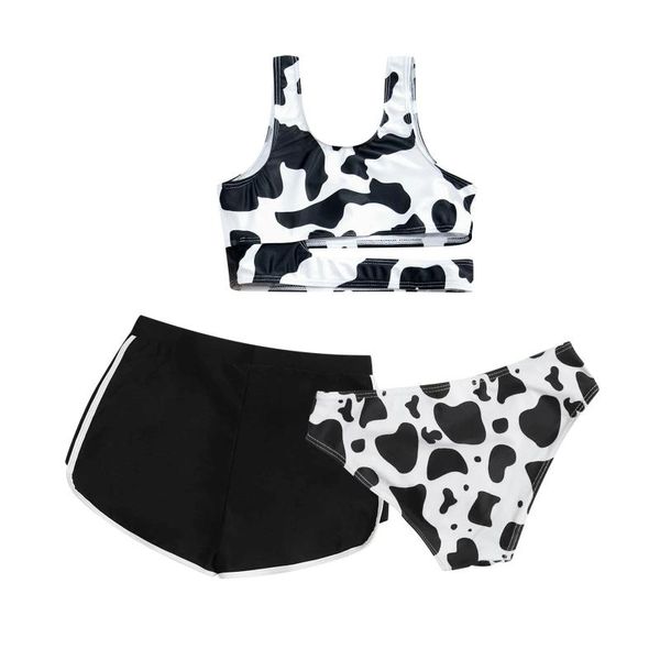 one-pieces summer swimsuit born kids baby girl back cow floral print three-piece swimwear beachwear tankini sets children ll4, Black
one-pieces summer swimsuit born kids baby girl back cow floral print three-piece swimwear beachwear tankini sets children ll4, Black