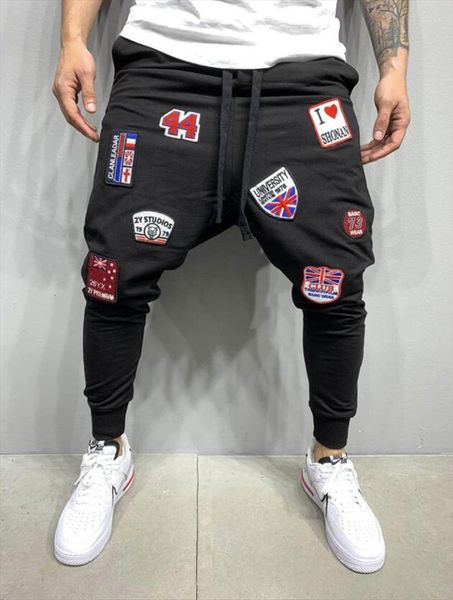 autumn thin est selling label women pant fashion sports tide brand slim harem pants hip hop style small feet cross, Black
autumn thin est selling label women pant fashion sports tide brand slim harem pants hip hop style small feet cross, Black